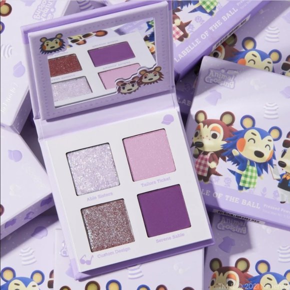 🔥 2/$40 Colourpop x Animal Crossing LABELLE OF THE BALL - Picture 3 of 6